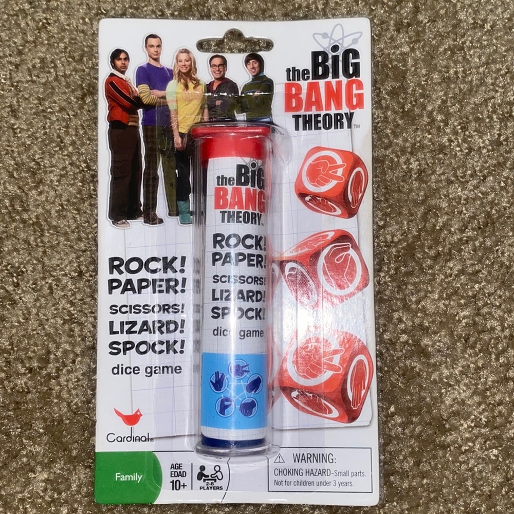 Rock Paper Scissors Lizard Spock Dice Game